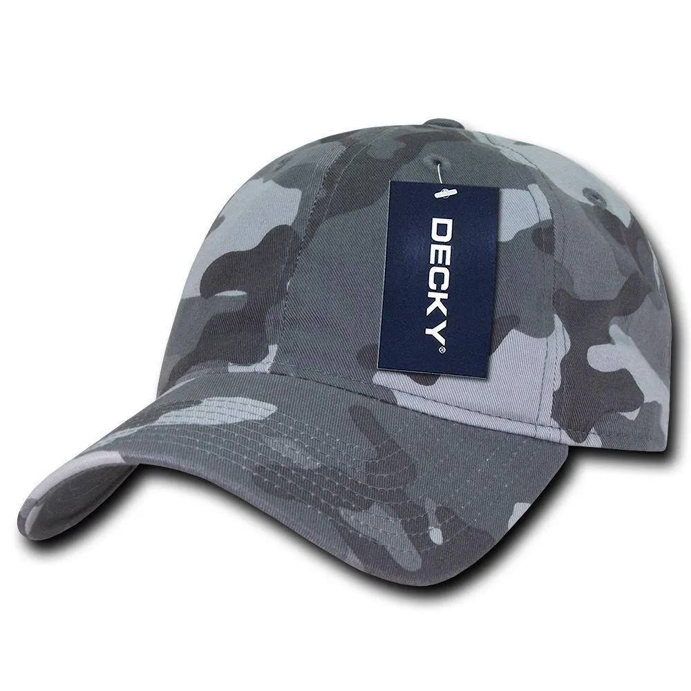 1 Dozen Decky Relaxed Cotton Camo Low Crown Dad Caps Hats Caps Wholesale