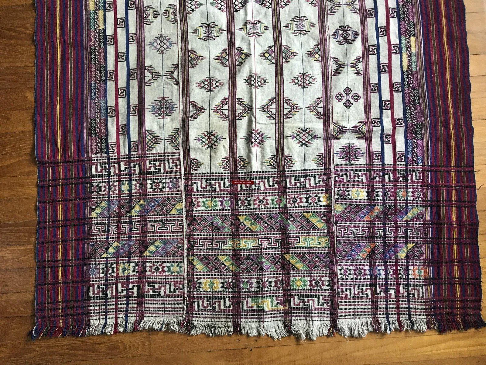 1301 Vintage Bhutan Handwoven Kushitara Cloth