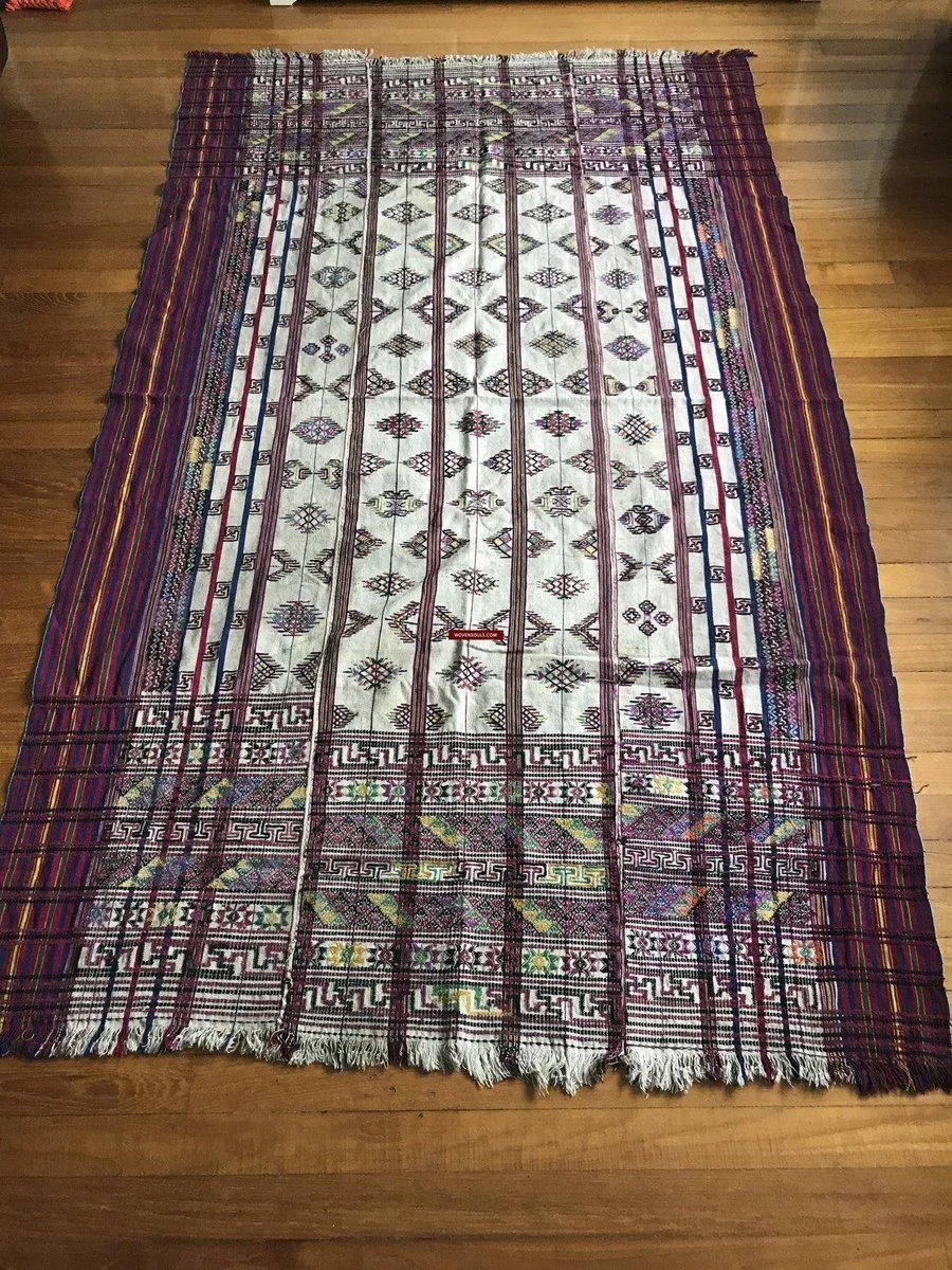 1301 Vintage Bhutan Handwoven Kushitara Cloth