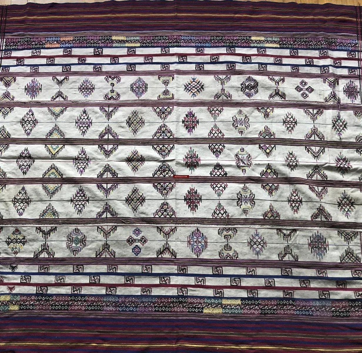 1301 Vintage Bhutan Handwoven Kushitara Cloth