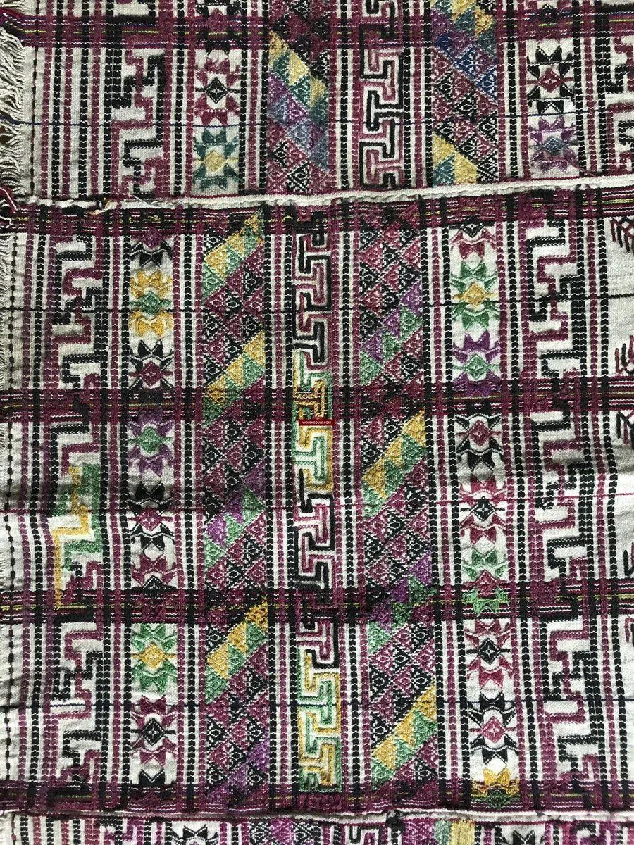 1301 Vintage Bhutan Handwoven Kushitara Cloth