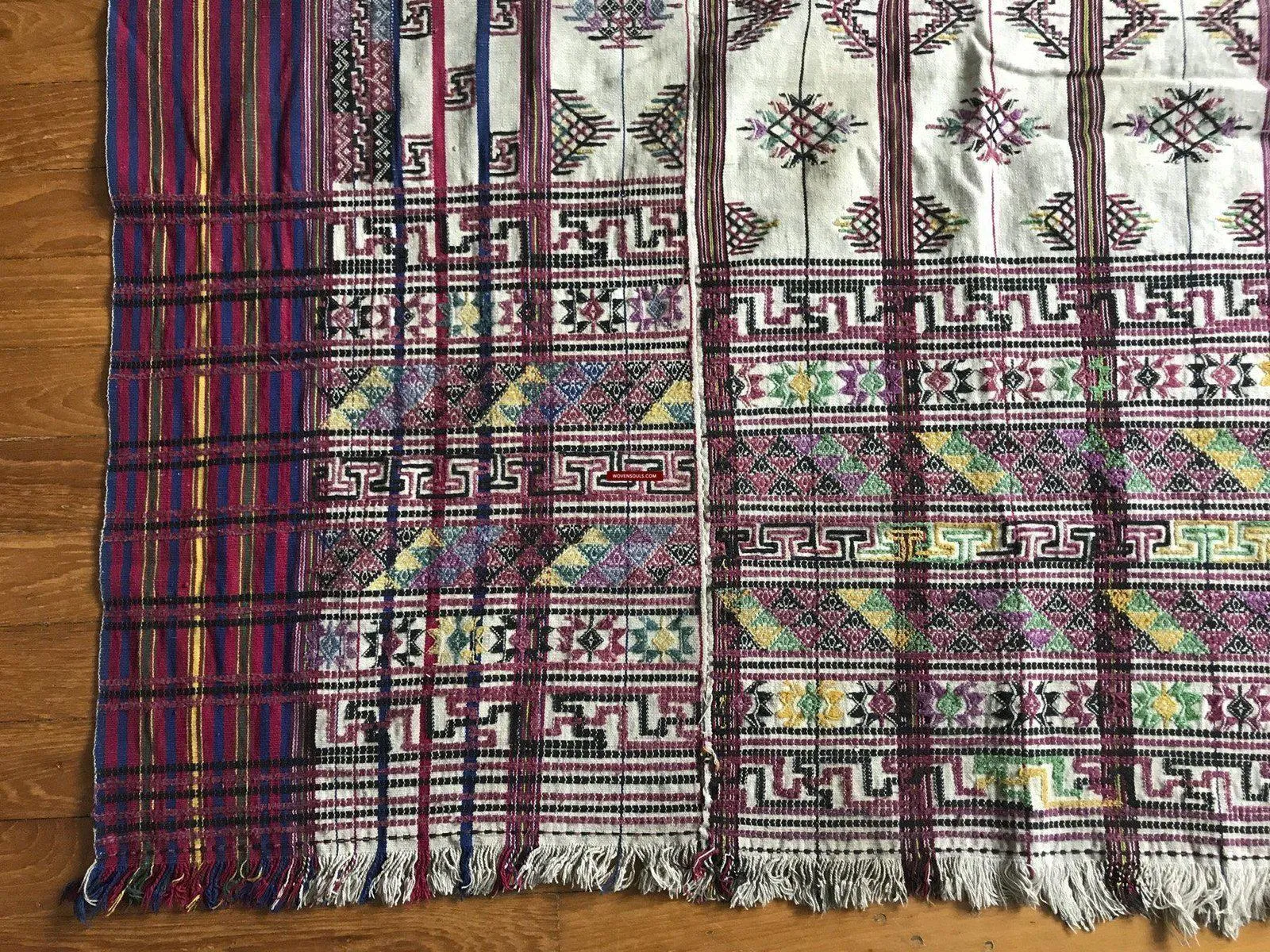 1301 Vintage Bhutan Handwoven Kushitara Cloth