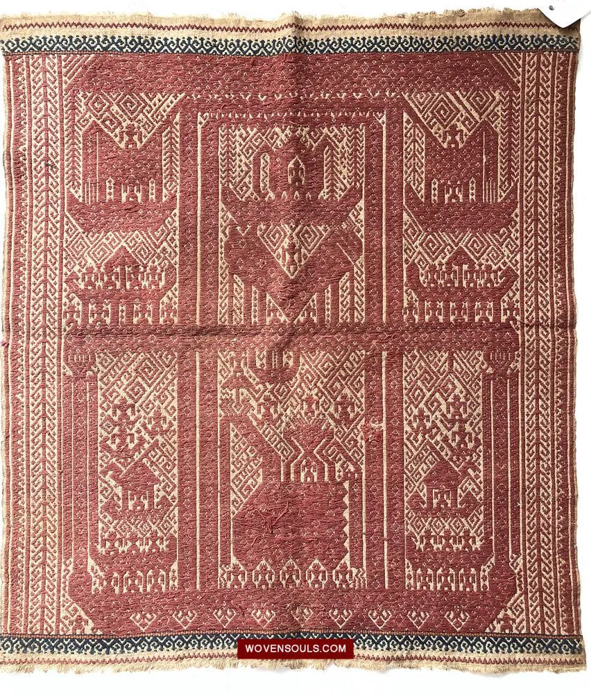 1509 Antique Sumatra Tampan Ship Cloth