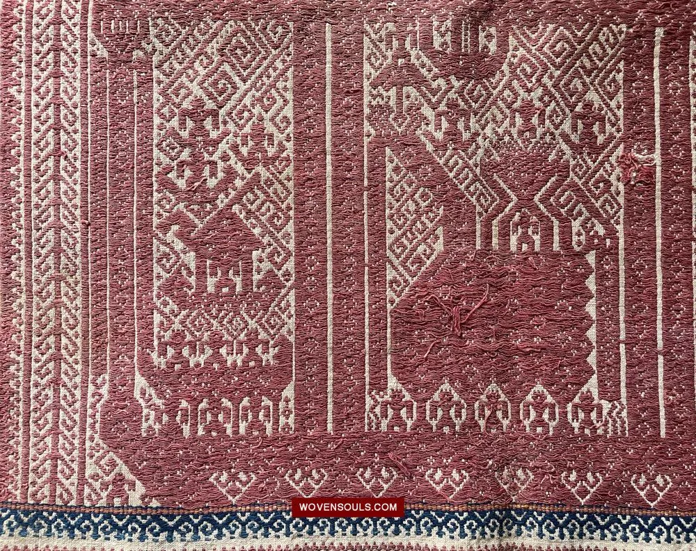 1509 Antique Sumatra Tampan Ship Cloth