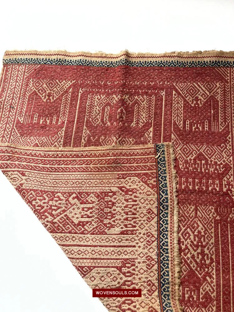 1509 Antique Sumatra Tampan Ship Cloth