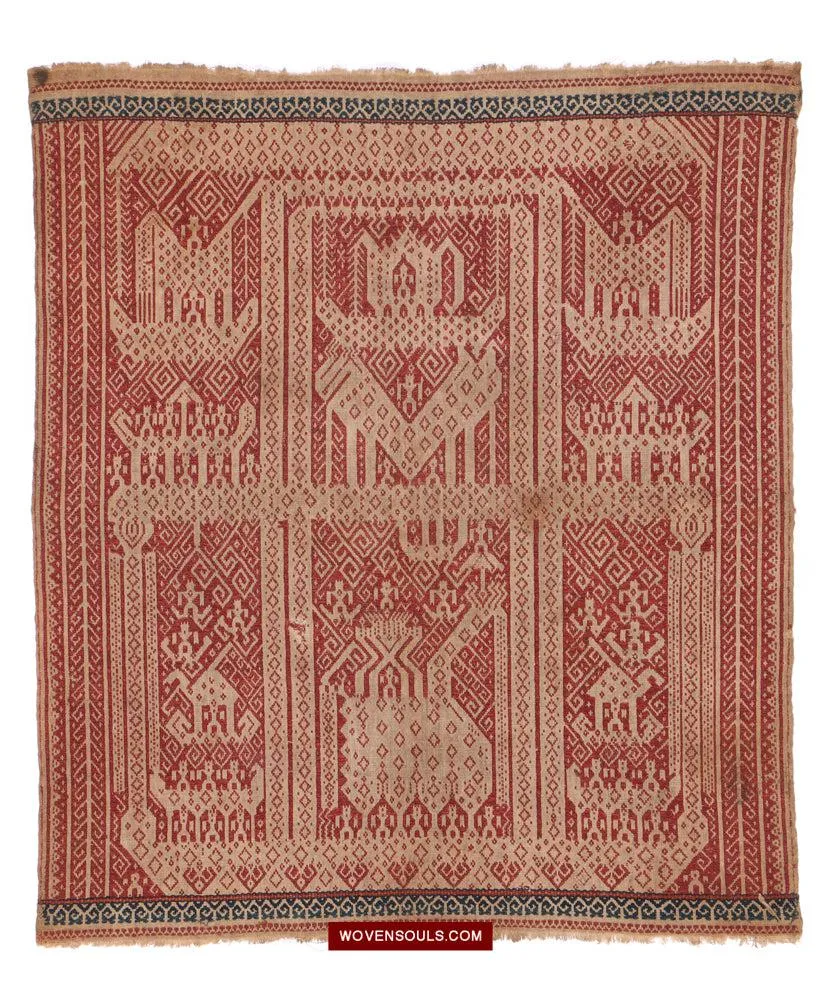 1509 Antique Sumatra Tampan Ship Cloth