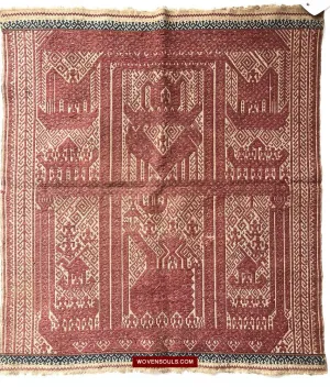 1509 Antique Sumatra Tampan Ship Cloth