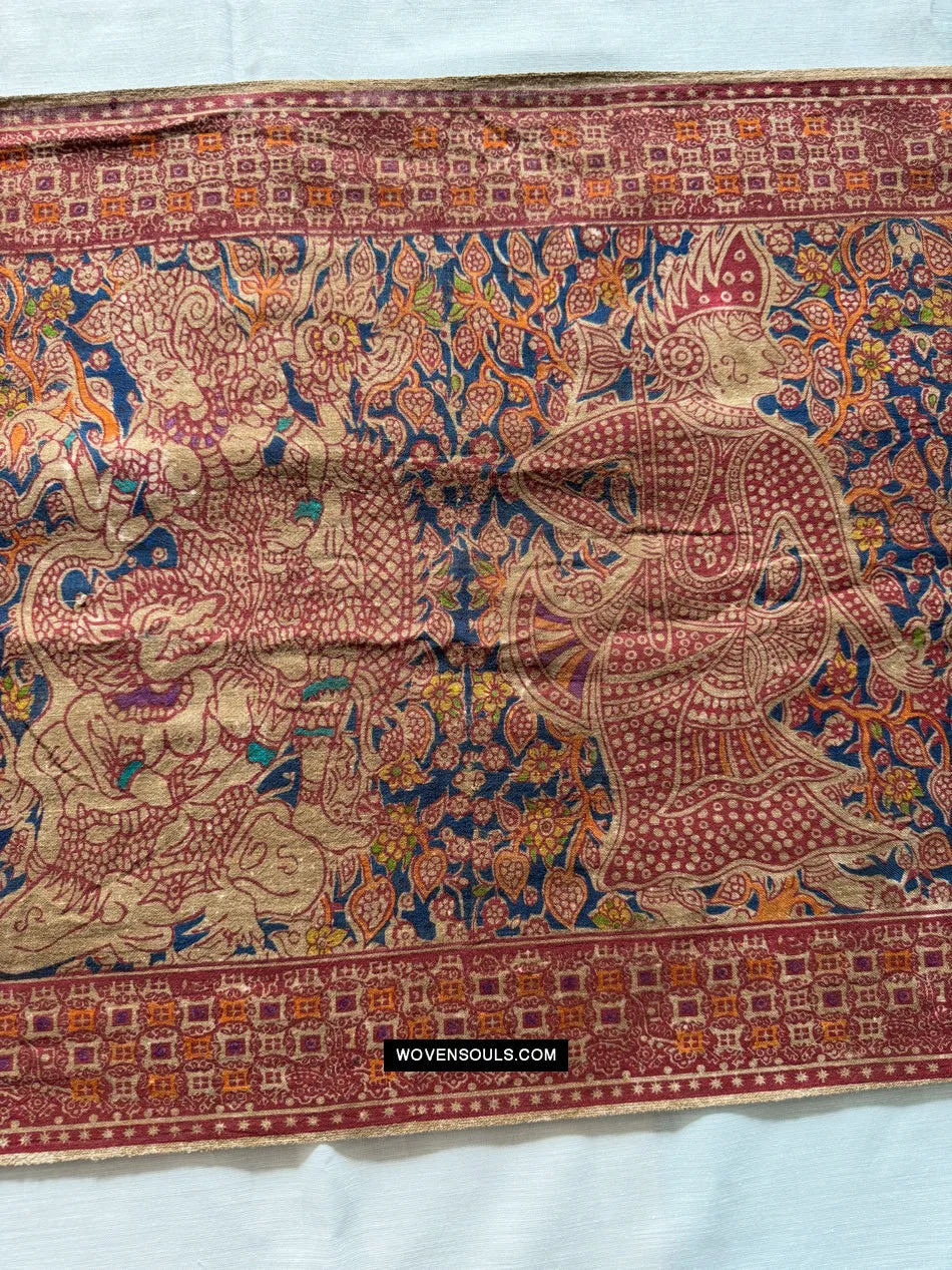 1907  Long Toraja Ceremonial Wayang Cloth