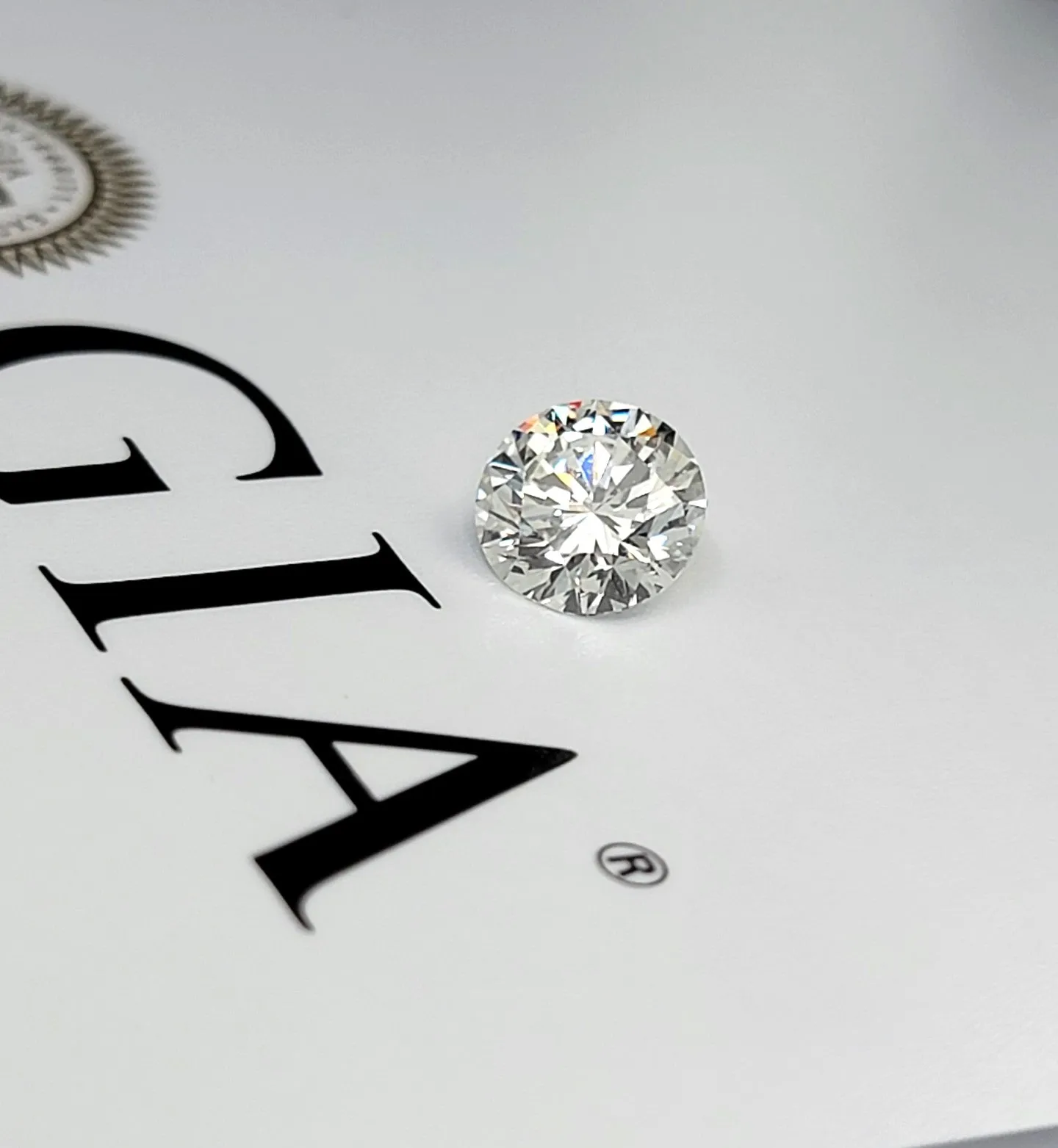 2 Carat Natural Round Diamond I/VS2 GIA