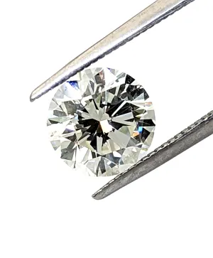 2 Carat Natural Round Diamond I/VS2 GIA