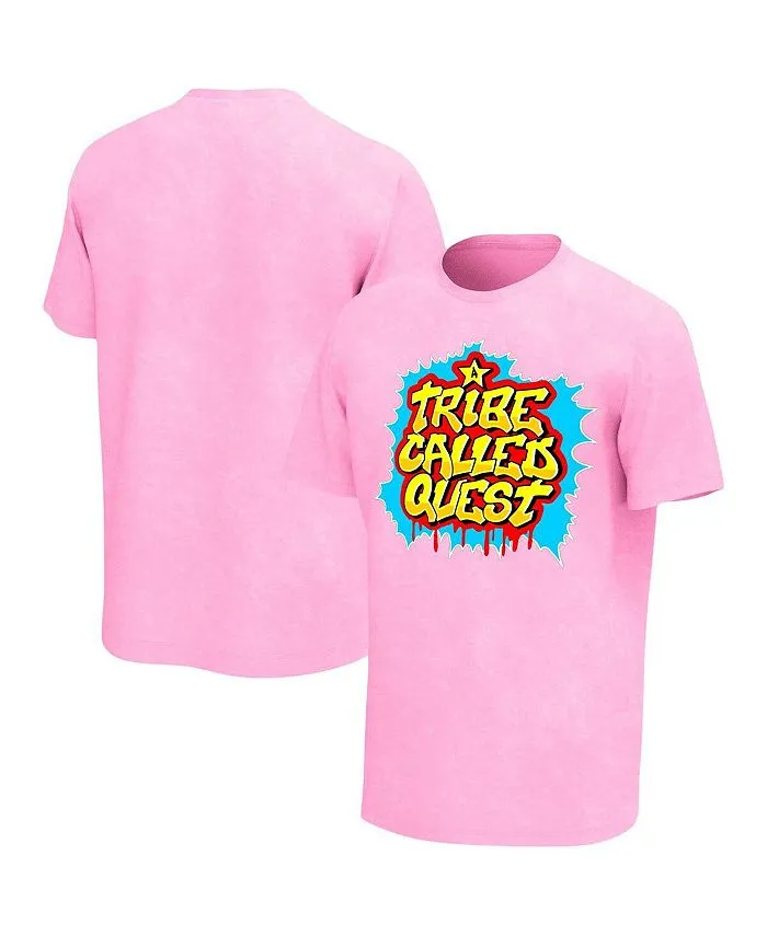 A Tribe Called Quest Philcos Men's Pink Graphic Washed T-Shirt, Pink