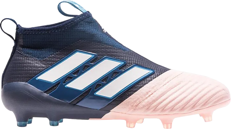 Adidas Kith x Ace 17  Cleat 'Navy Pink' Sneakers, Blue