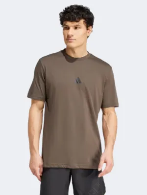 Adidas Strength Graphic Men Training T-Shirt Shadow Olive