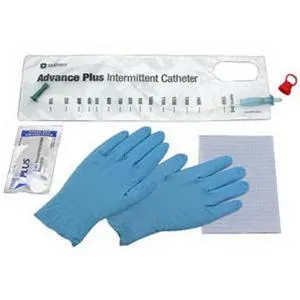 Advance Plus Touch Free Coude Intermittent Catheter System 14 Fr 16" 1500 mL