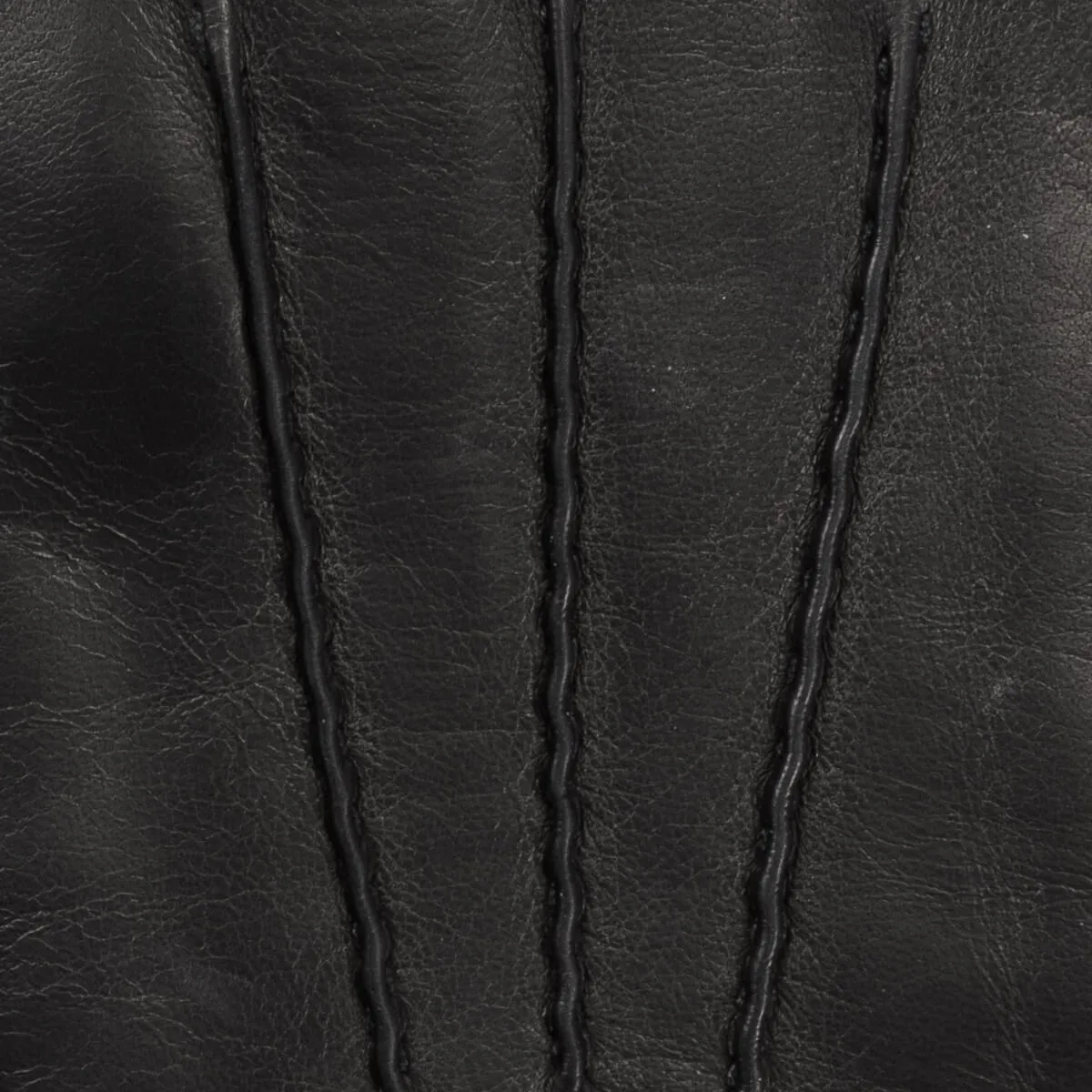 Aldo (black) - Italian lambskin leather gloves with lambswool lining & touchscreen feature