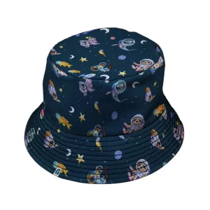 Animal Astronauts in Space Bucket Hat