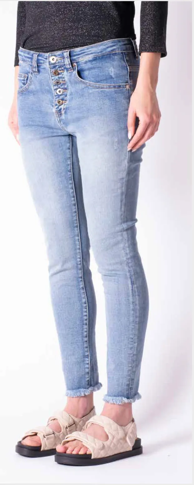 Buttercup Light Blue Denim Jean