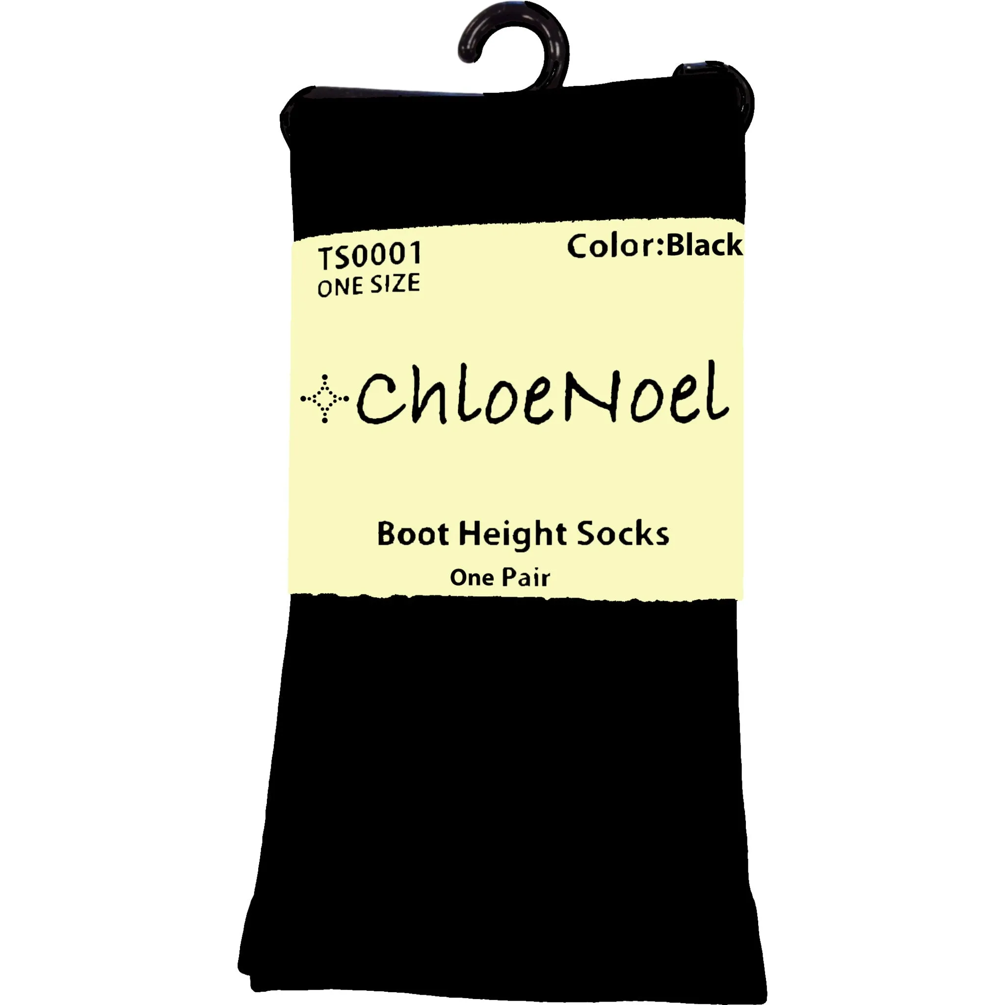 ChloeNoel Boot Height Socks - Tan