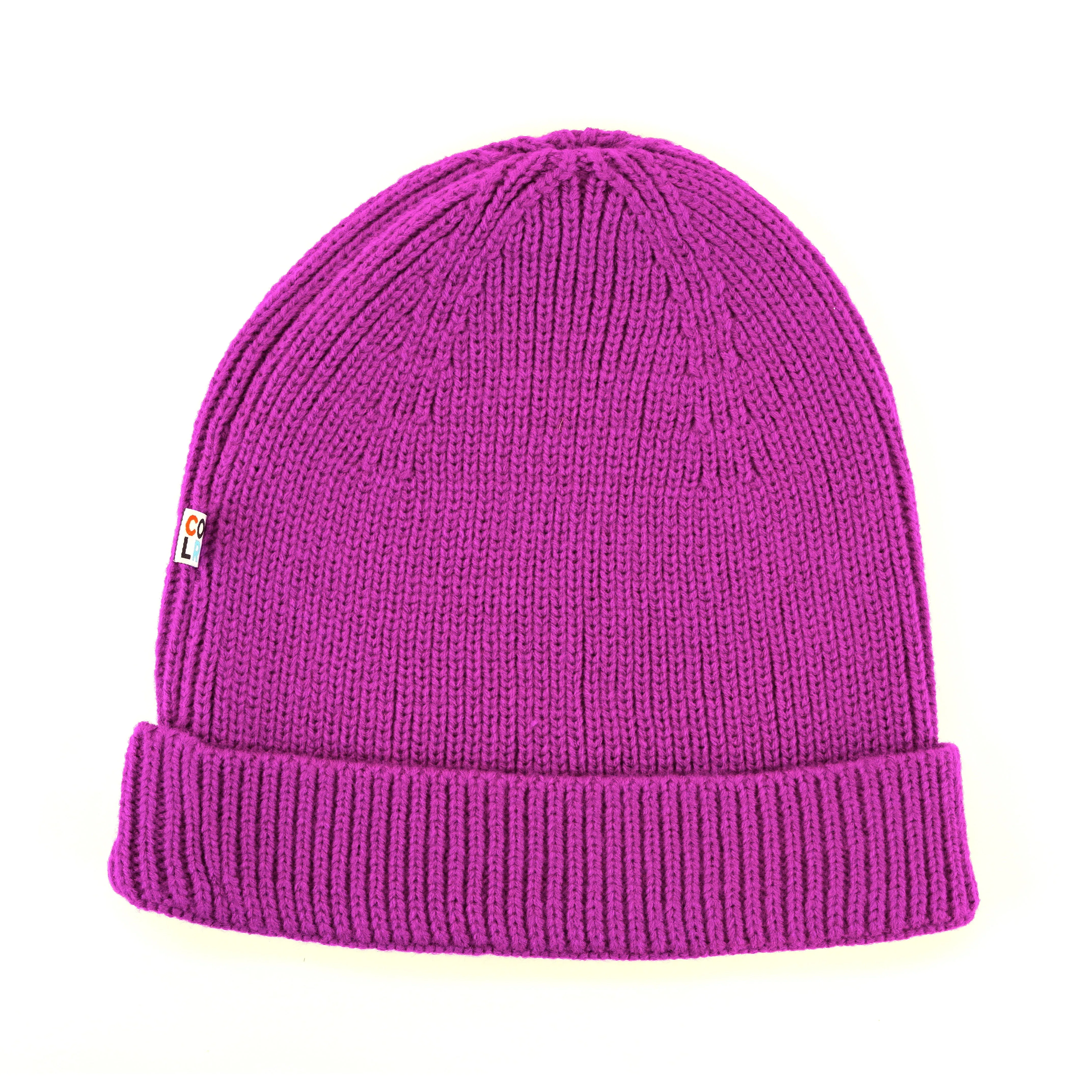 COLR by uLace Beanie - Plum Purple