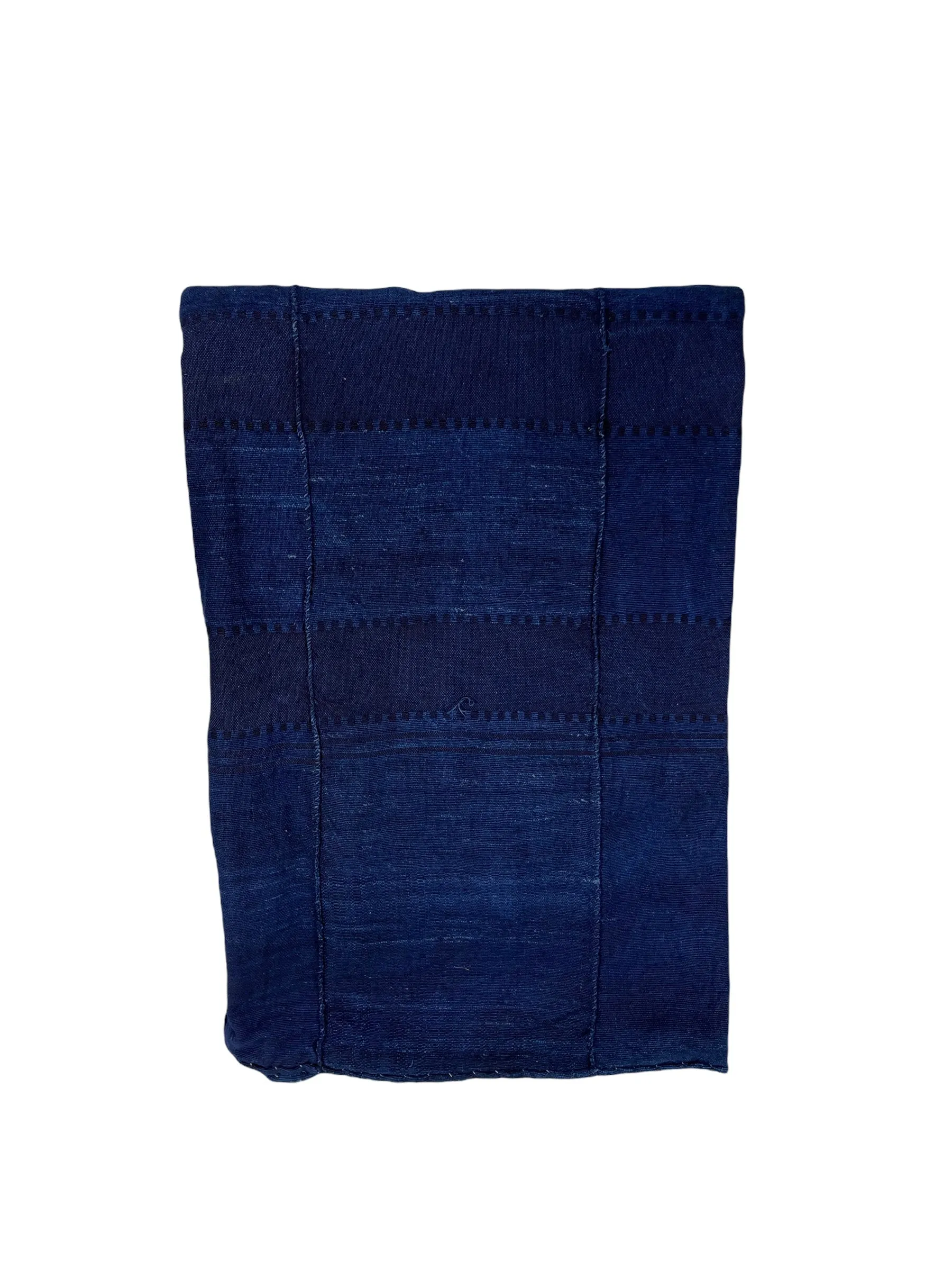 Cotton Indigo Mossi Throw Blanket