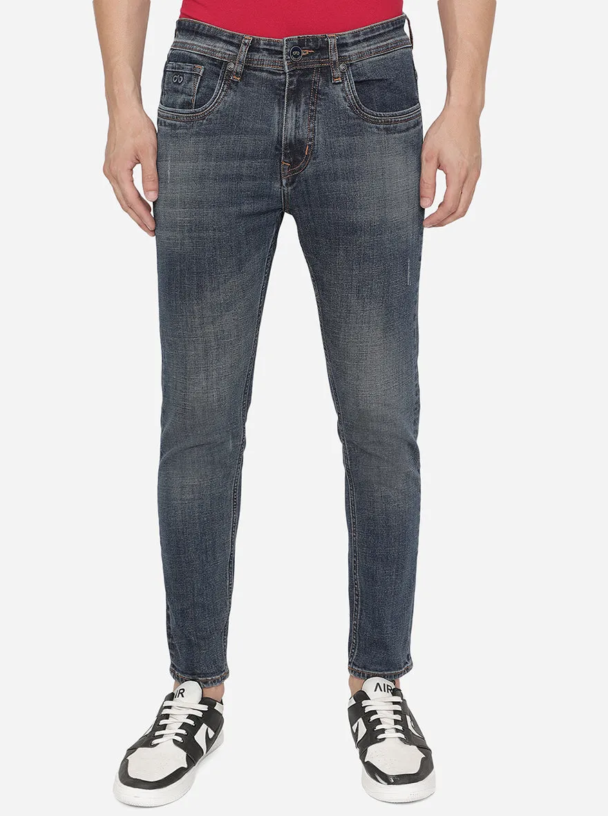 Estate Blue Washed Rider Fit Jeans | JadeBlue