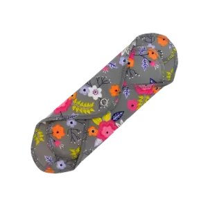 GLADRAGS Reusable Cotton Cloth Pad - Day (1 Pad, 2 Inserts) - Wildflower