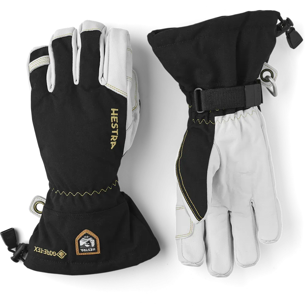 Hestra Army Leather Gore-Tex Glove Black / White