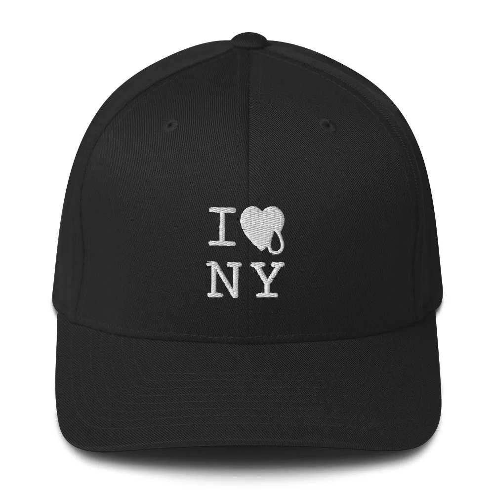 I HEART & TEAR NY / Structured Twill Cap