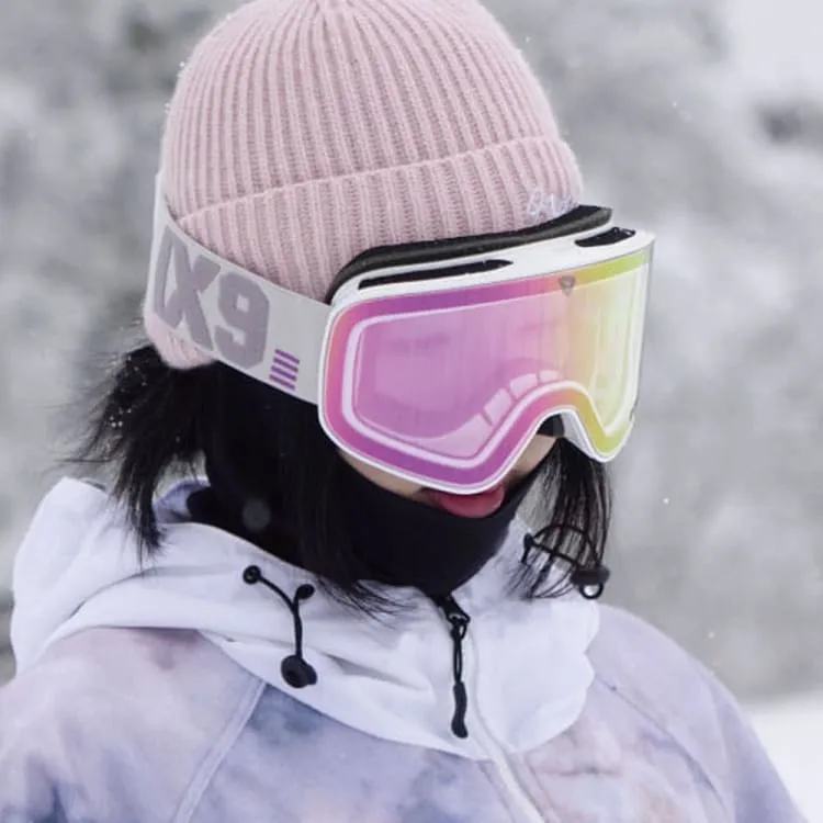 Ixnine IX3-19 Snow Goggles-FONDANT PINK [Korean Brand]