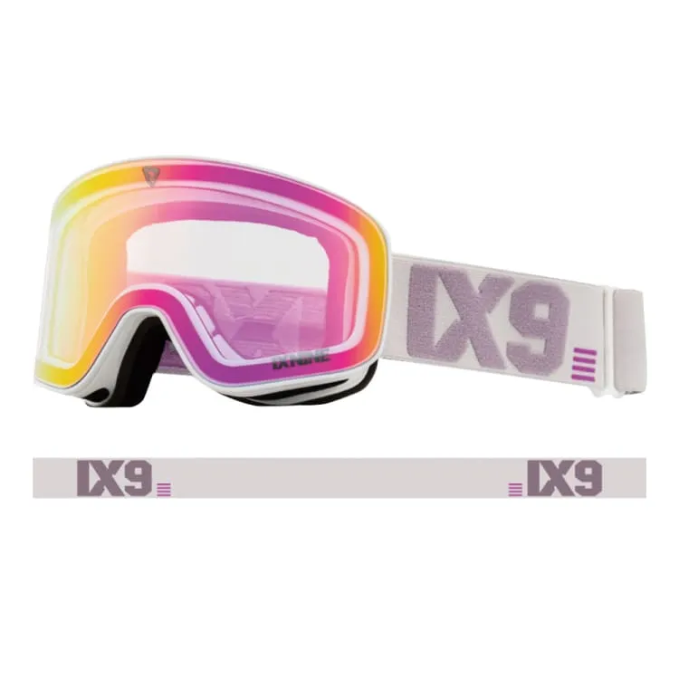 Ixnine IX3-19 Snow Goggles-FONDANT PINK [Korean Brand]