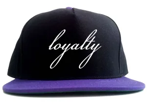 Loyalty Script 2 Tone Snapback Hat