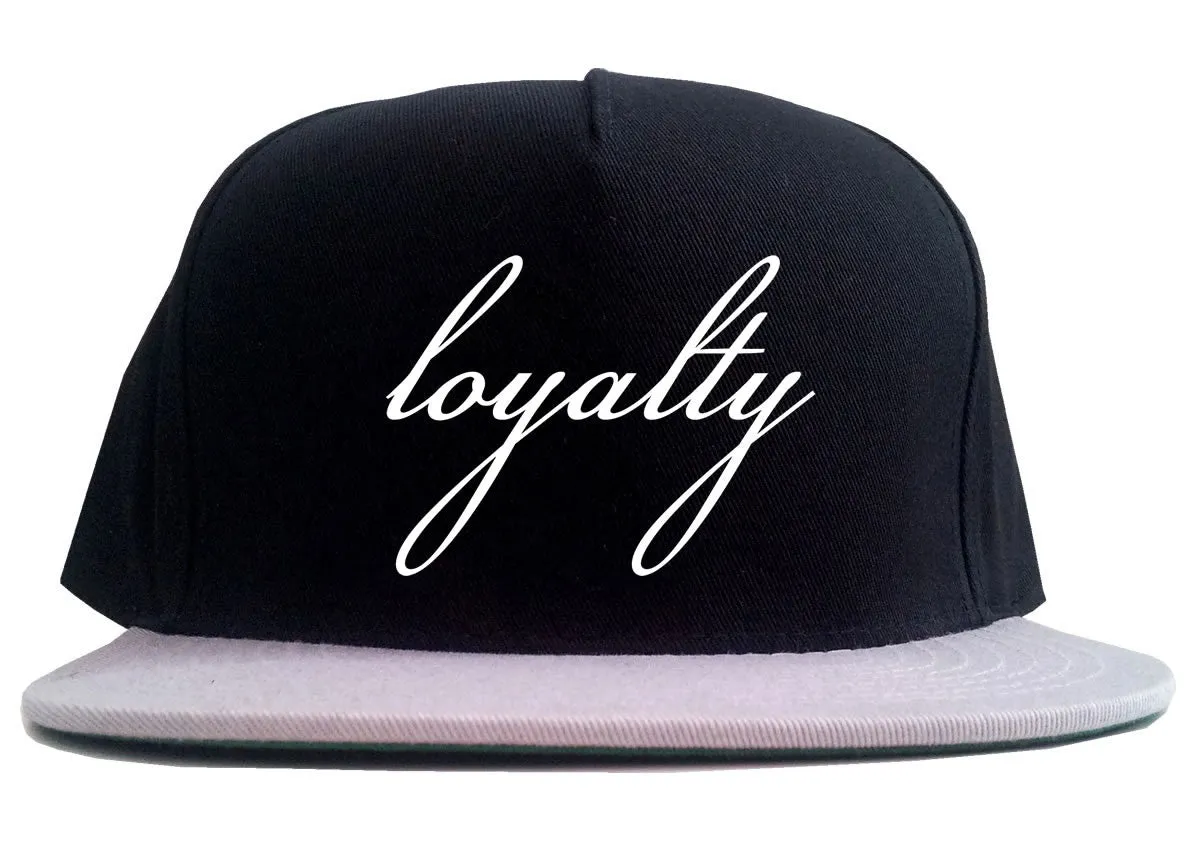 Loyalty Script 2 Tone Snapback Hat