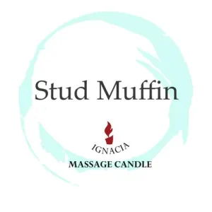 Massage Candle - Stud Muffin - cashmere & leather - 150g