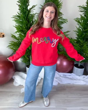 Merry Tinsel Sweatshirt