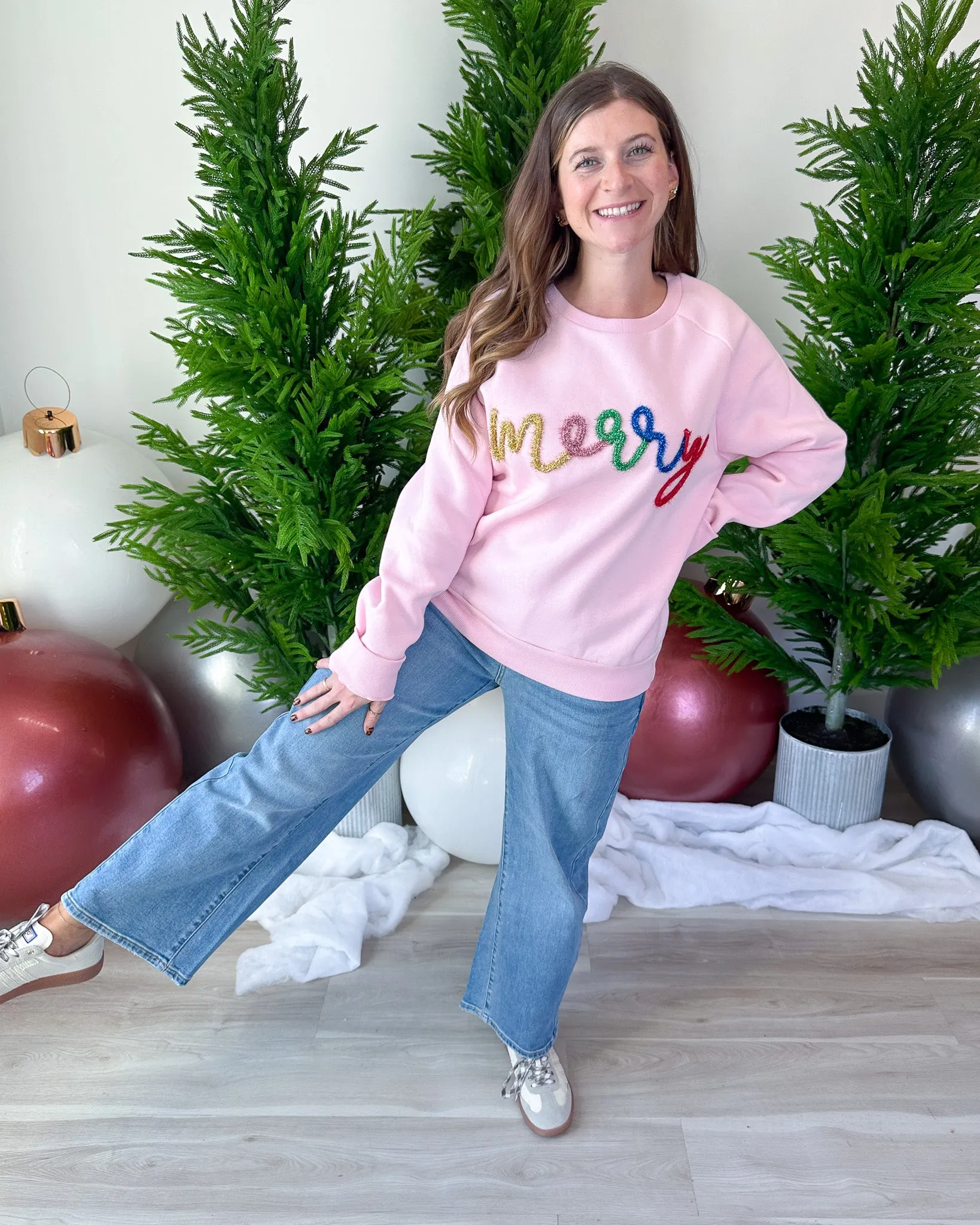 Merry Tinsel Sweatshirt