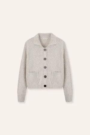 MONO wool cardigan (White)