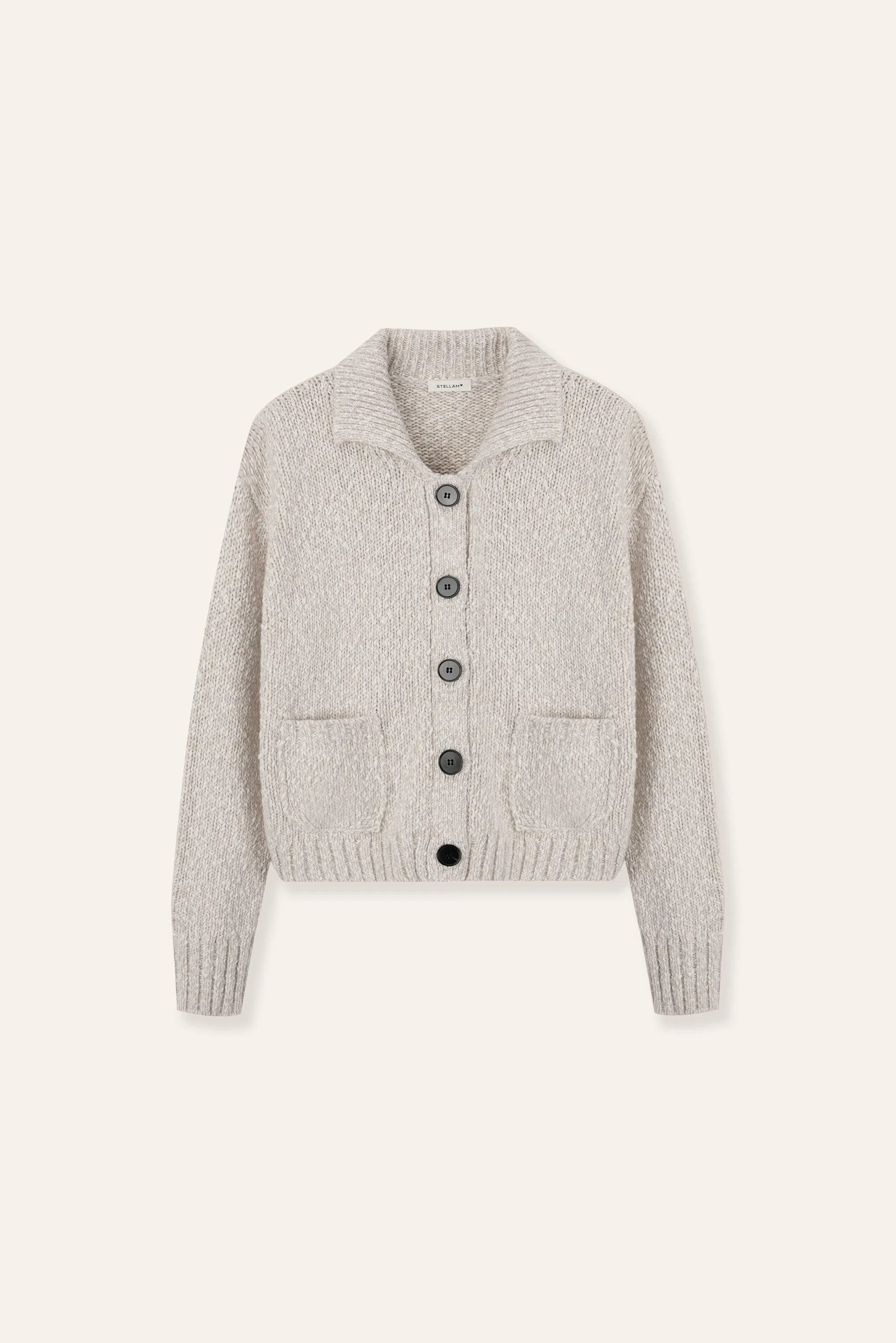 MONO wool cardigan (White)