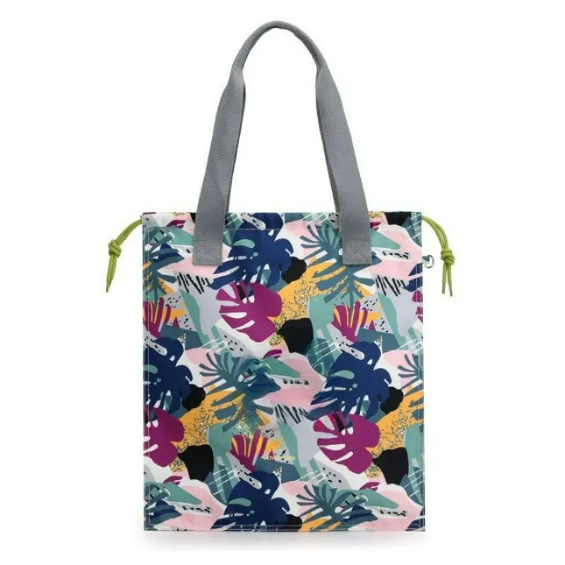 Multicolor Graffiti Tote Bag for Women