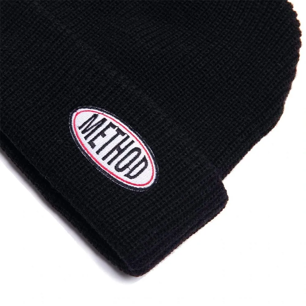 Oval Beanie Black