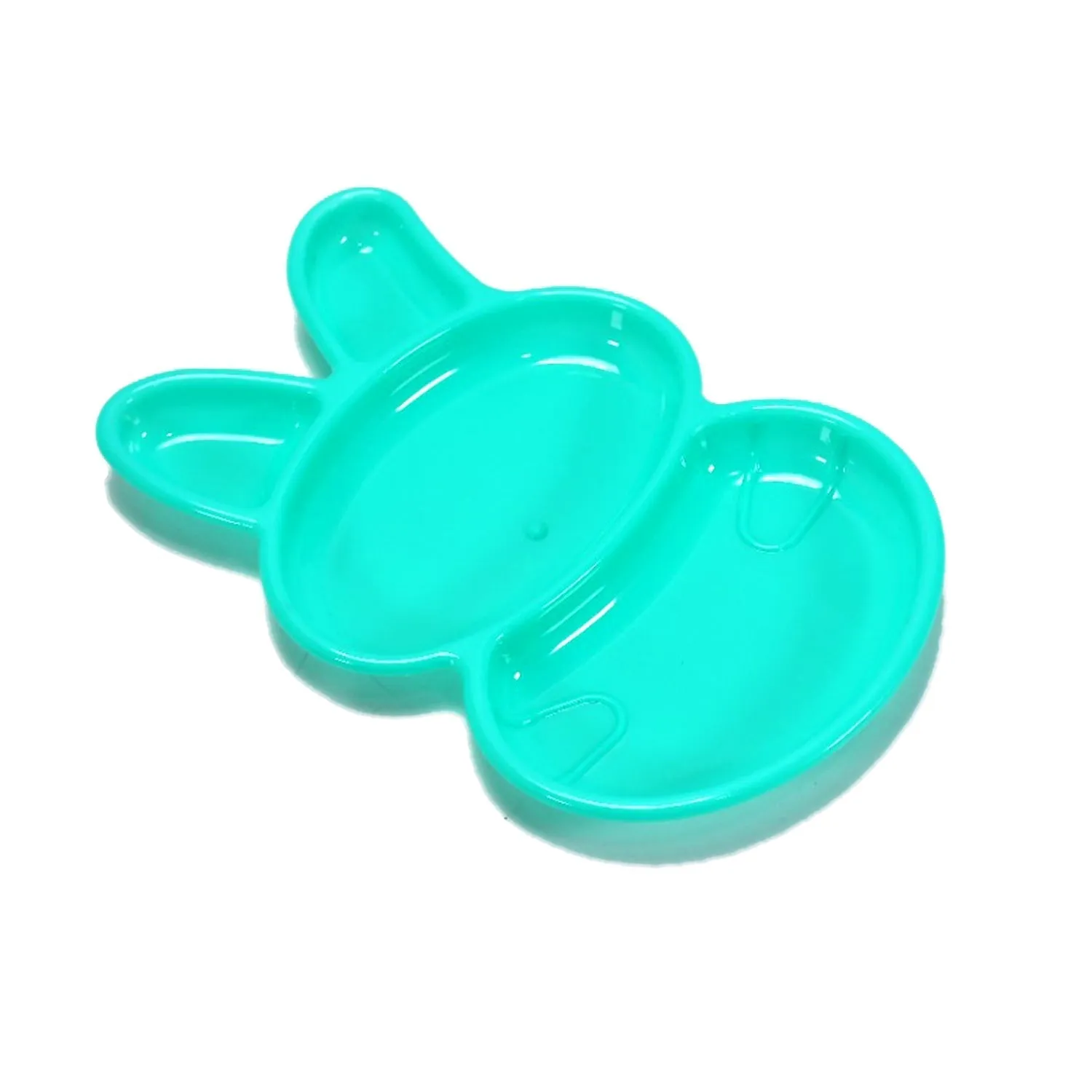 Rabbit Shape Dish 6 pcs For Kids (multicolor)