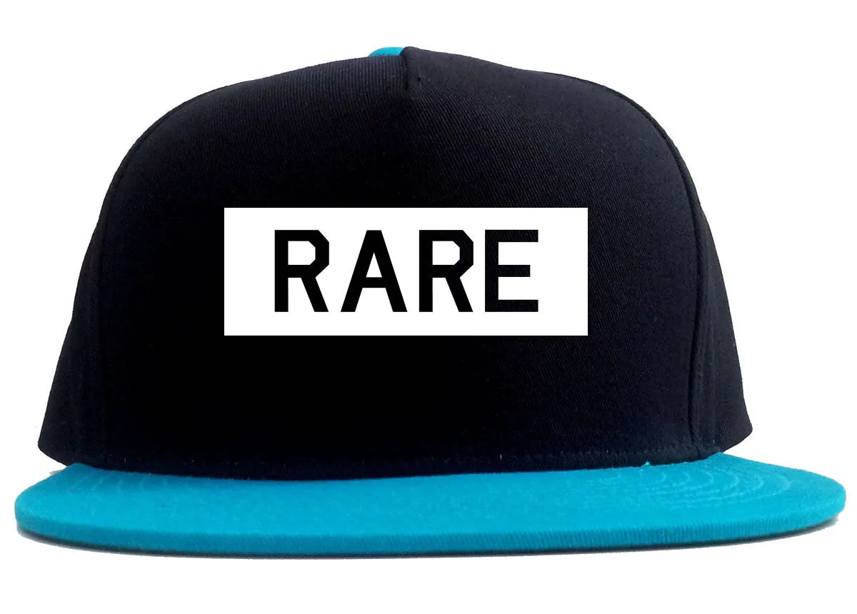 Rare College Block 2 Tone Snapback Hat