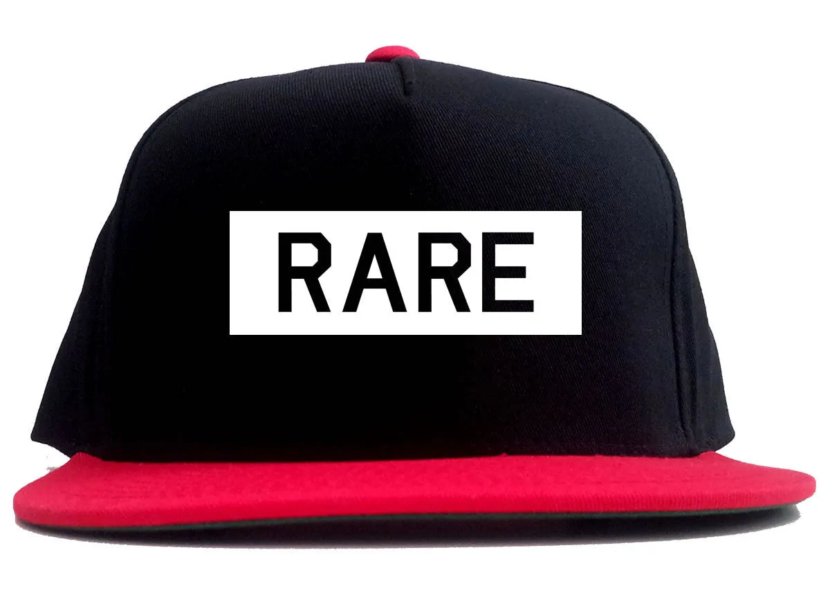 Rare College Block 2 Tone Snapback Hat