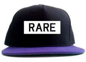 Rare College Block 2 Tone Snapback Hat