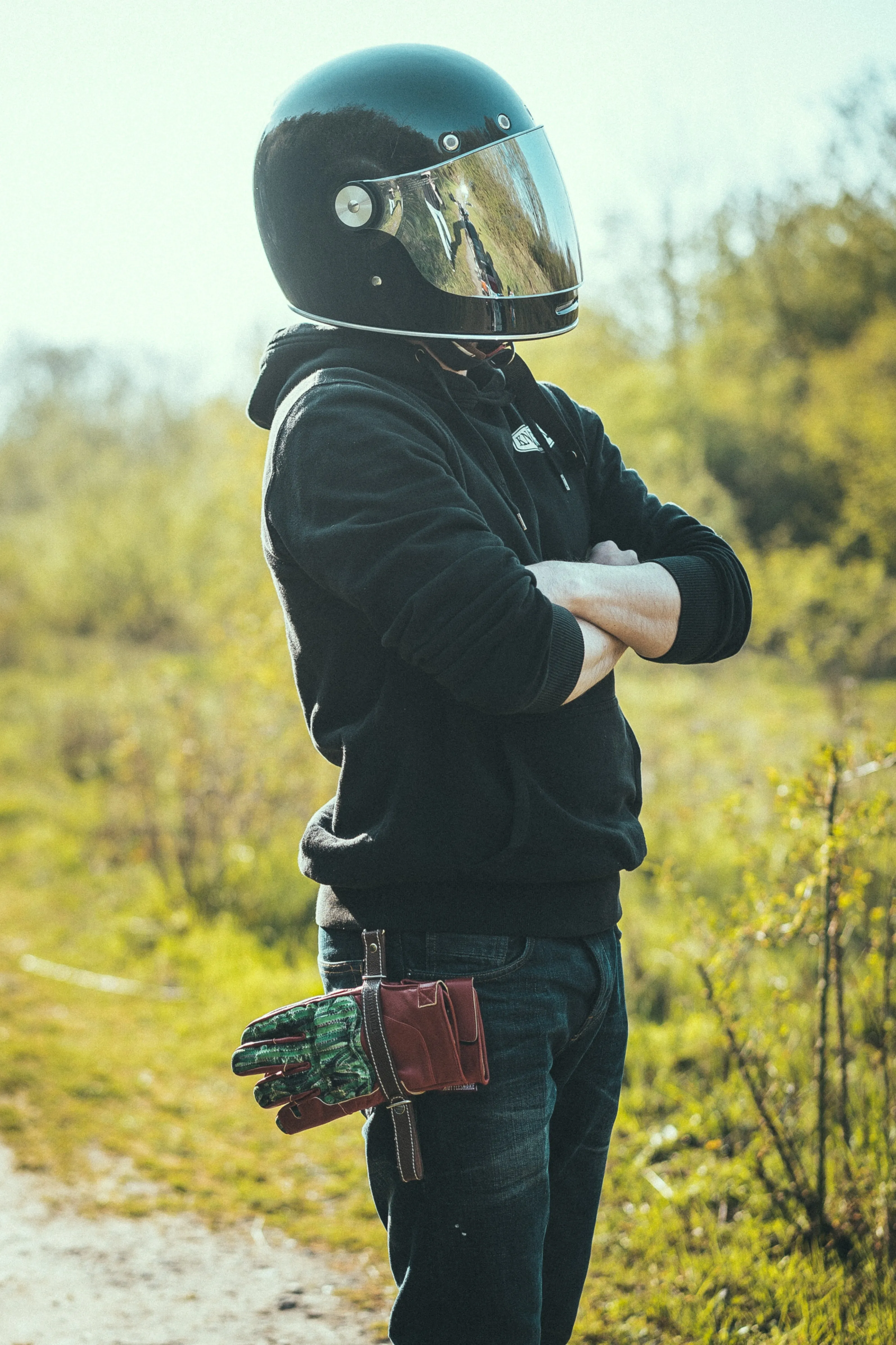 Red Leather & 600D Gloves † Sonora