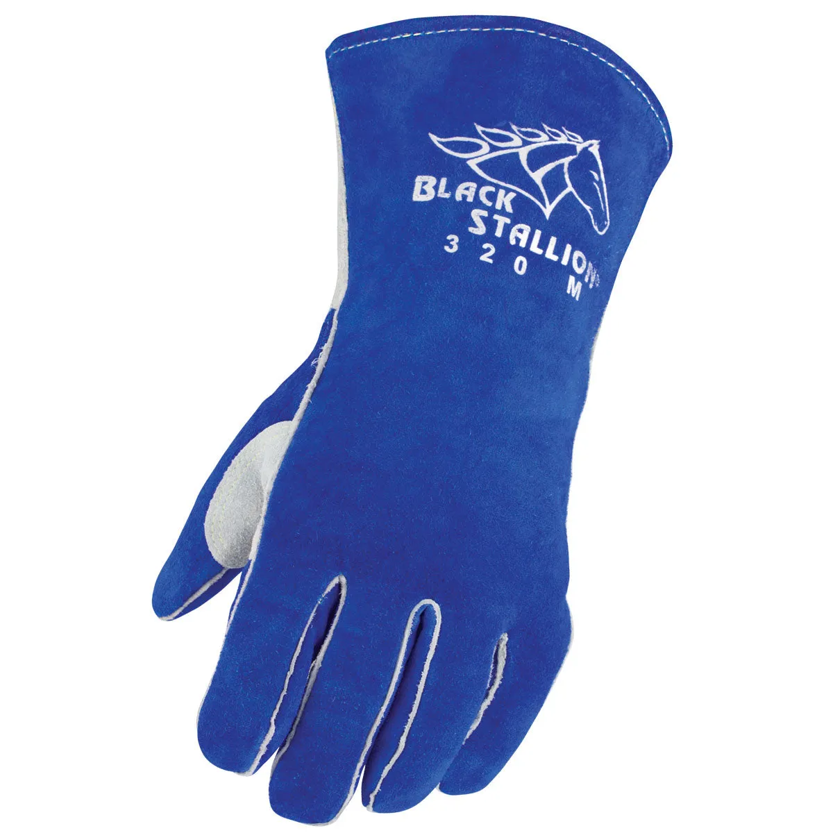 Revco 320LH Black Stallion® Side Split Cowhide Stick Glove w/ CushionCore™ Liner - Left Hand ONLY (1 Glove)