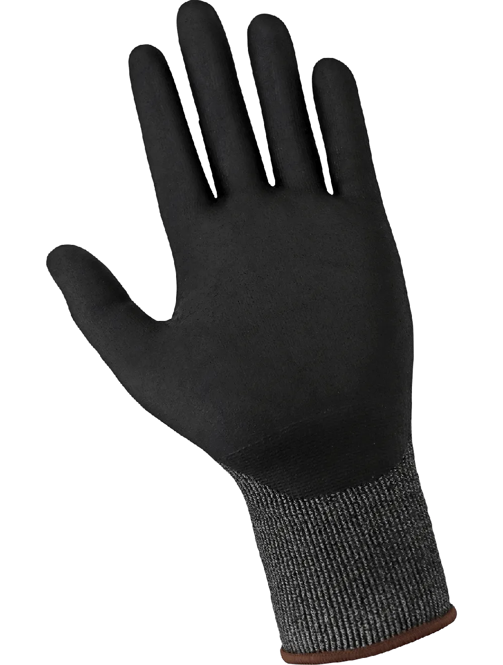 Samurai Glove® Salt-and-Pepper Cut Resistant Coated Touch Screen Gloves Made with 21-Gauge Tuffalene® Platinum - CR921