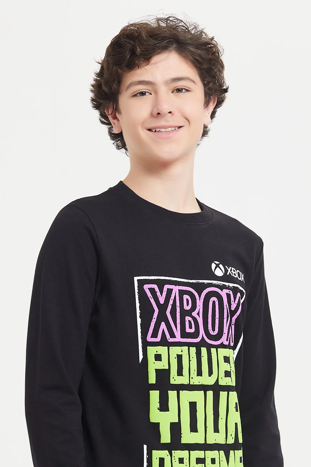 Senior Boys Black Xbox Sweatshirt