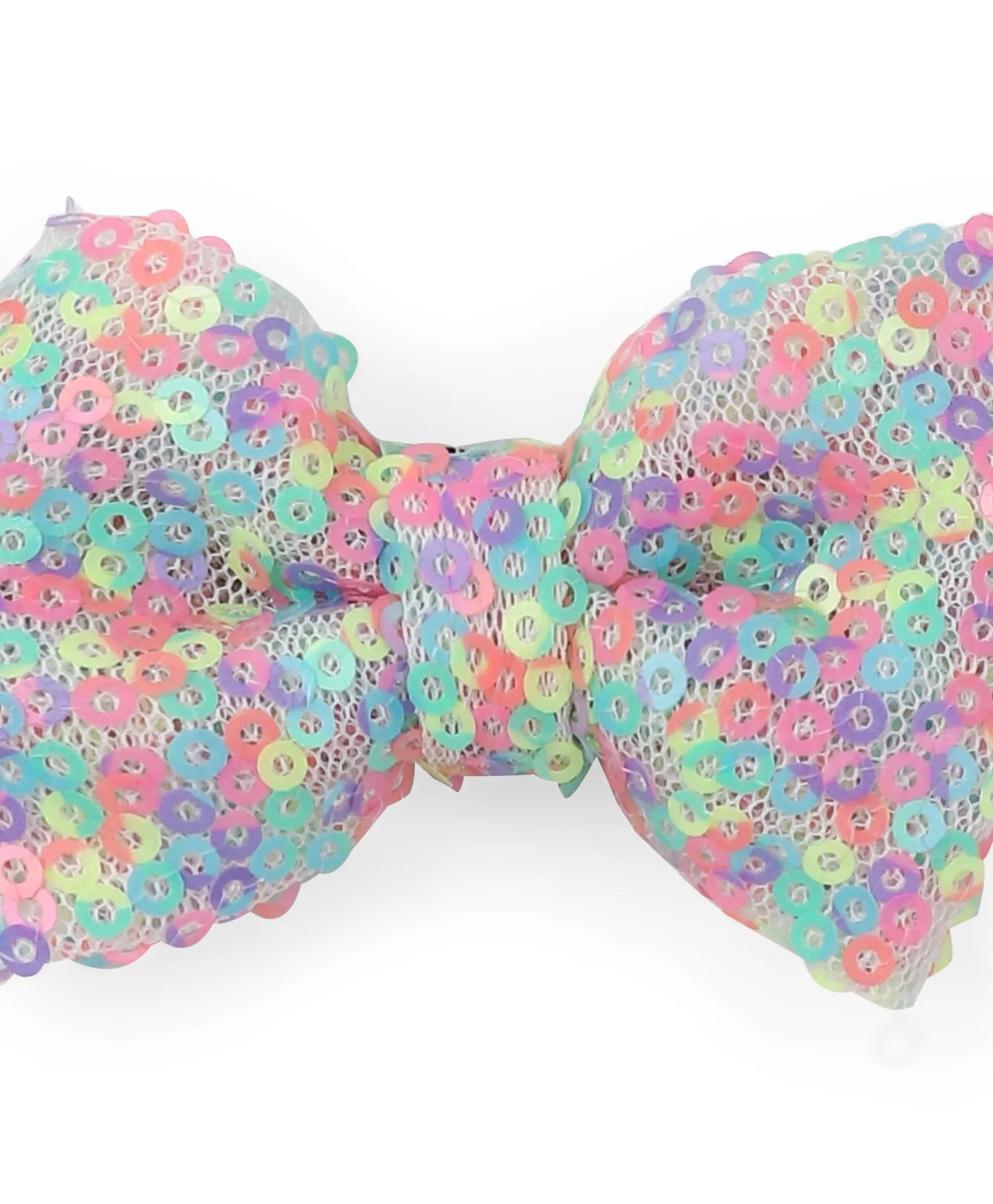 Sequin Party Bow Alligator Clip - Multi-color