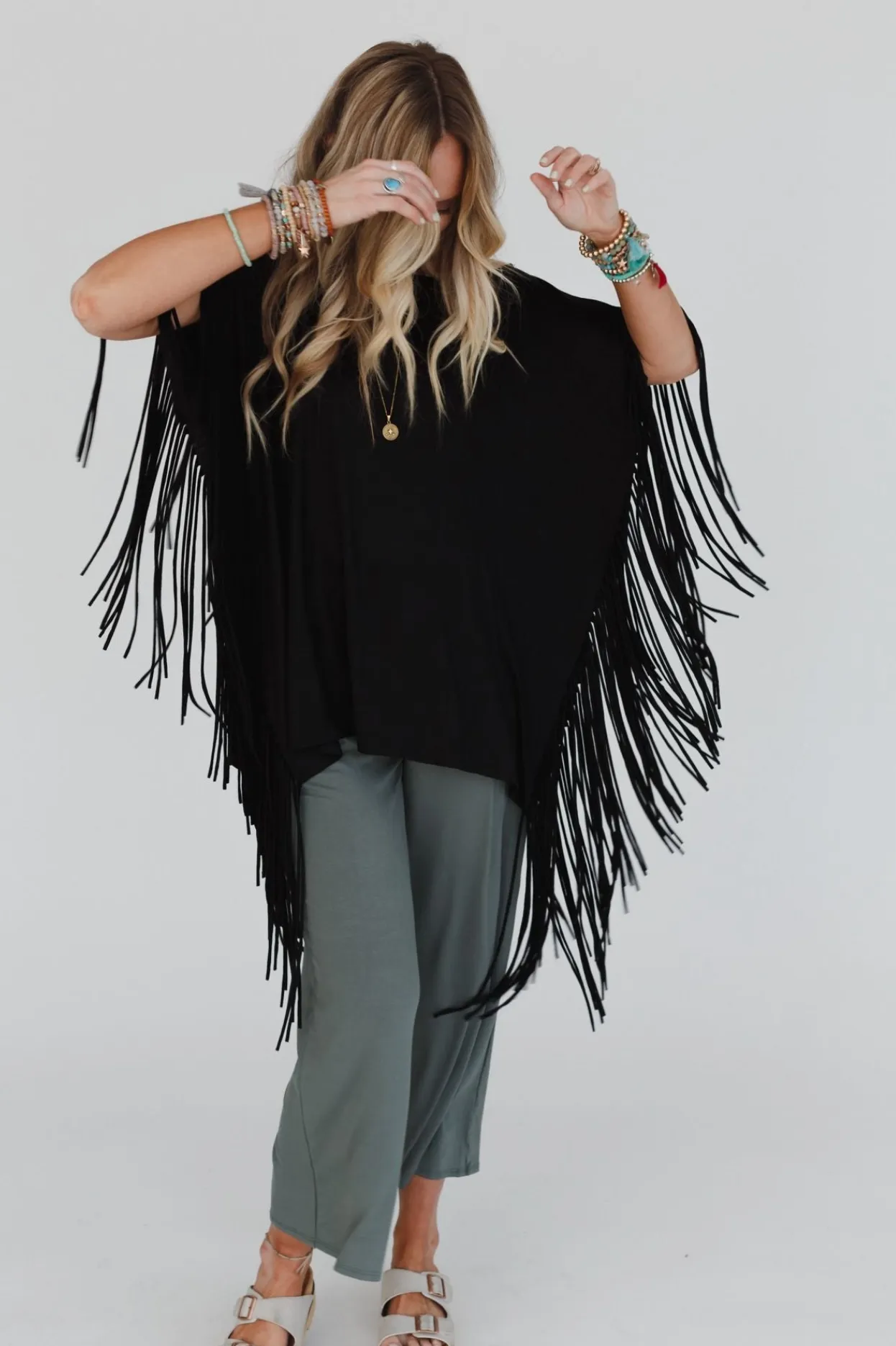 Showstopper Fringe Top - Three Bird Nest