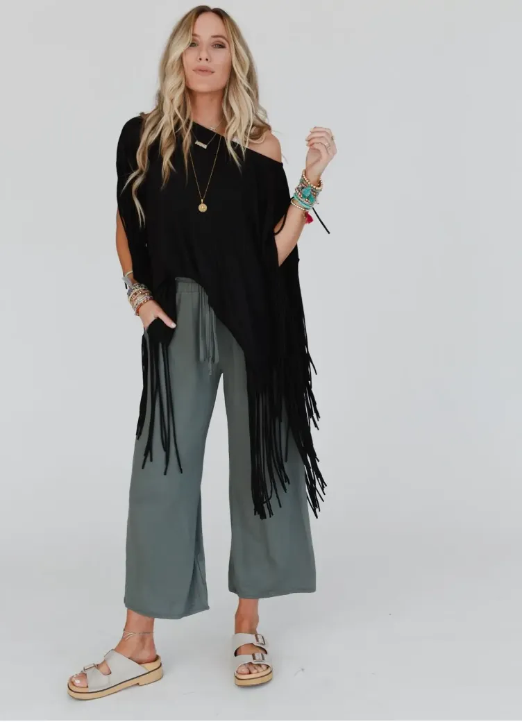 Showstopper Fringe Top - Three Bird Nest